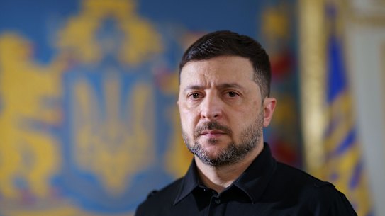 Volodymyr Zelensky.