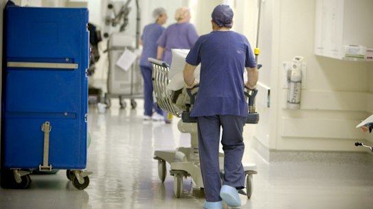 Victorian hospitals are severely stretched under the weight of Covid19