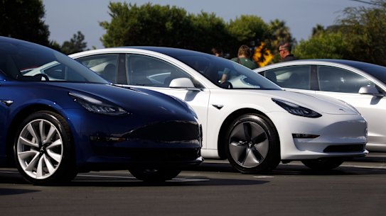 Tesla’s Model 3 topped Britain’s bestseller list last month, the first time in history for an electric car.