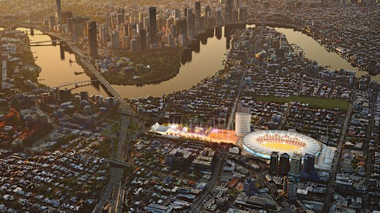 Queensland Premier Annastacia Palaszczuk says she has ‘no concern’ about federal funding for the Gabba.