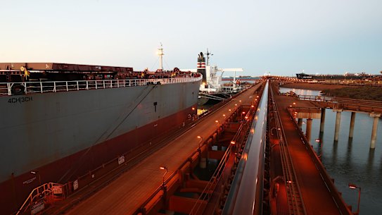 Port Hedland port.