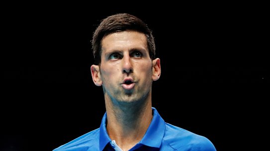 World No.1 Novak Djokovic.