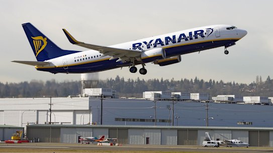 Boeing 737-800 della Ryanair.