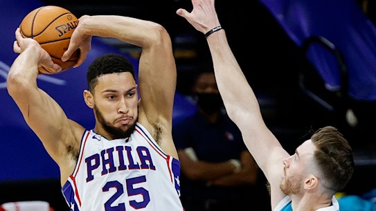 Ben Simmons has continued to help the 76ers' full-court press with Philadelphia out to a 7-1 start to the NBA regular season.