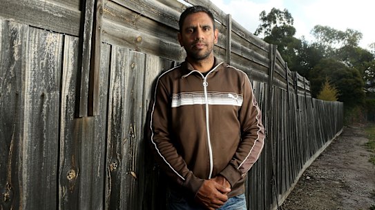 Former Essendon player Nathan Lovett-Murray