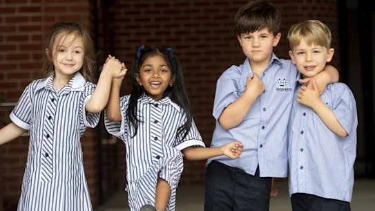 Students will be asked to do a rapid test before school twice a week.