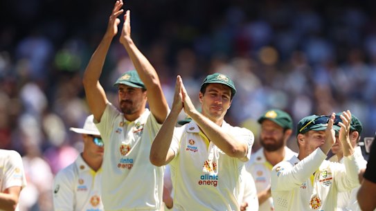 Pat Cummins’ first foray as Test captain could not have gone much better.