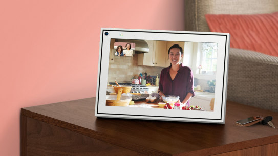 The Portal's primary purpose is making video calls over Messenger or WhatsApp.