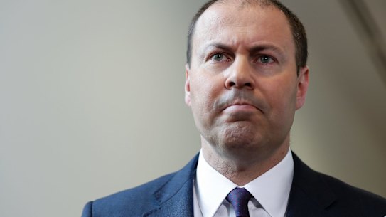 Treasurer Josh Frydenberg.