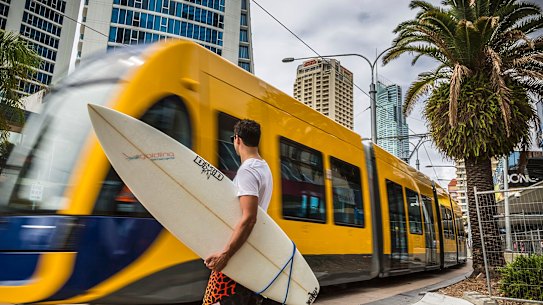 The Gold Coast tram line caught a wave of criticism when the plans were announced, so how do the locals feel about it now?