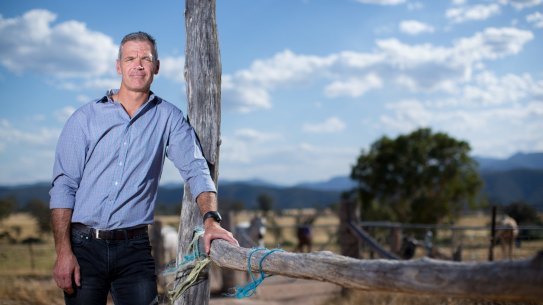 National Farmers Federation president Tony Mahar.