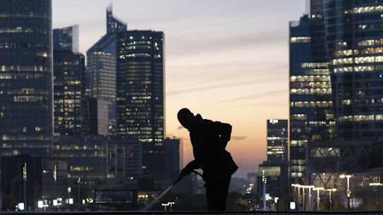 The La Defense business district in Paris. A sell-off in global debt has fuelled a rout that’s hitting harder and faster in France than anyone expected. 