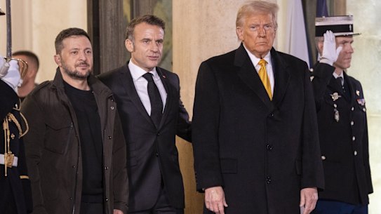 Macron and Trump.