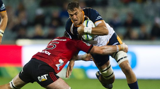 Brumbies suffer Super Rugby brain explosions as Crusaders inflict pain