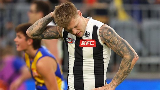 Jordan De Goey has been sent straight to the tribunal for his bump on Elijah Hewett.