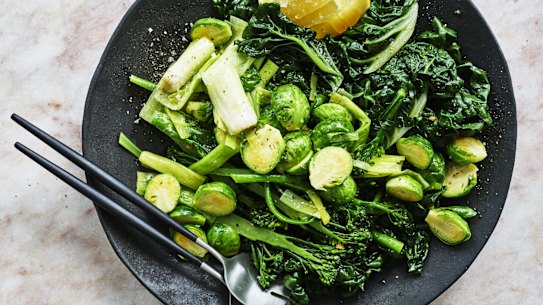 Eating a diverse range of plants helps our gut bacteria (and our brains) to thrive.