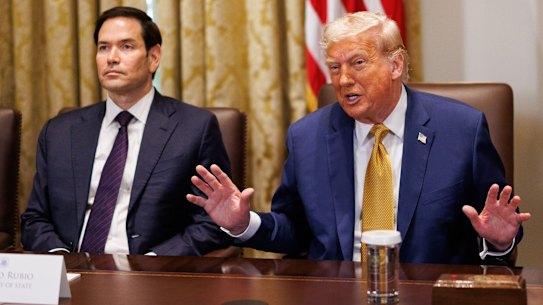 Marco Rubio spent the day saying the negotiations can’t take place in public view. Then Donald Trump opened TruthSocial.