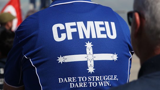 CFMEU tops $15m in fines after new penalty for 'appalling' behaviour