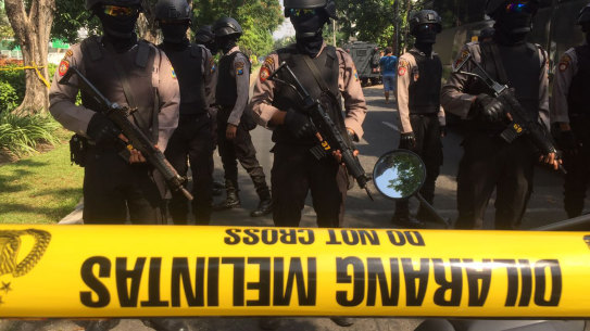 There were simultaneous attacks on churches in Indonesia in 2018.