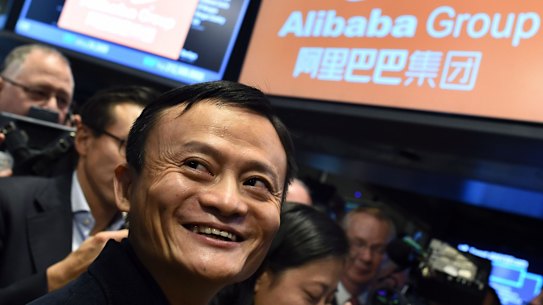 Growth at Jack Ma's Alibaba has stalled. 