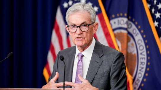 Fed chief Jerome Powell. 