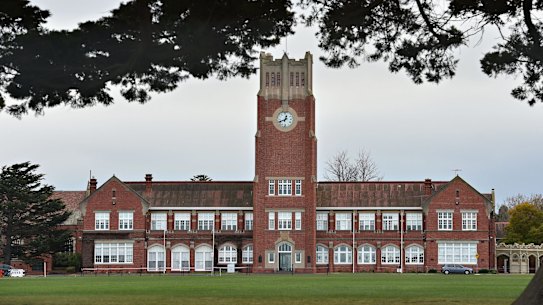 Geelong Grammar has frozen senior year tuition fees at $42,792.