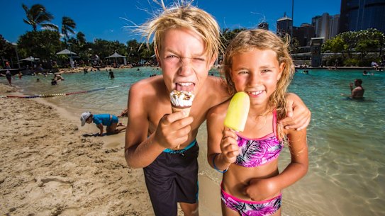 Ice creams will be the order of the day this week.