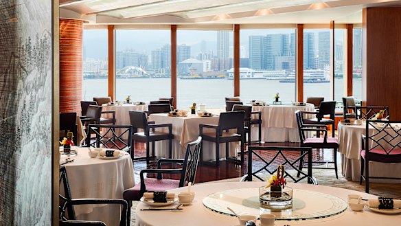 Lung King Heen at the Four Seasons offers refined Cantonese cuisine with stunning harbour views.
