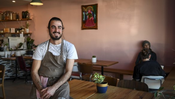 Hamed Allahyari, chef and owner of SalamaTea in Sunshine. 