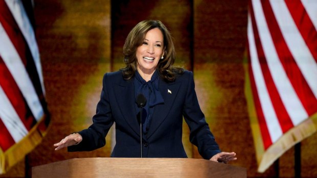 Democratic National Convention day four as it happened: Kamala Harris accepts party nomination; Pink performs with daughter