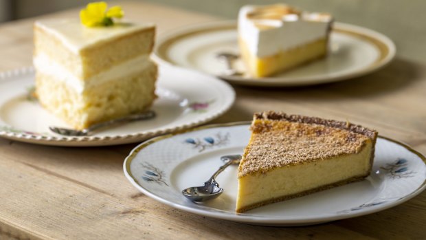 A selection of cakes from Holy Sugar in Northcote.