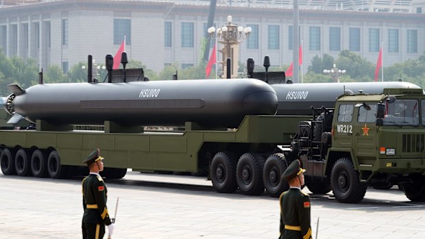 The Chinese government showed off its growing military capabilities at a lavish parade in 2025.