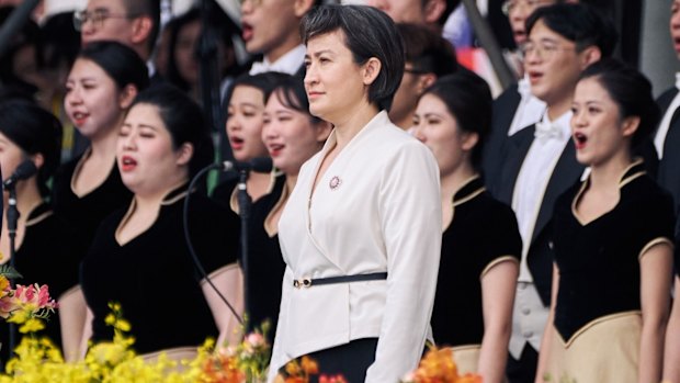 Taiwan’s Vice President, Hsiao Bi-khim, 