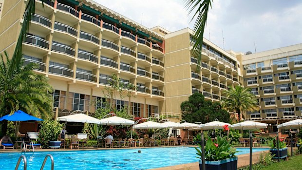 The Hotel Mille des Collines in Kigali, Rwanda.