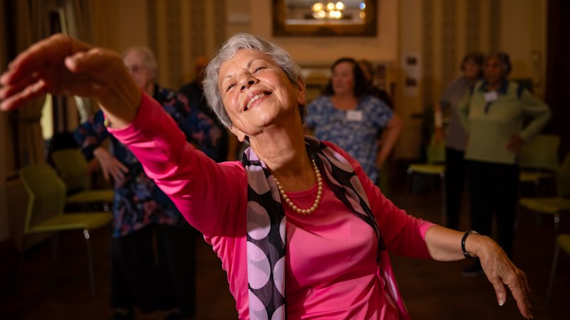 In her 70s, Elettra had an aching back and sore legs – then she started dancing