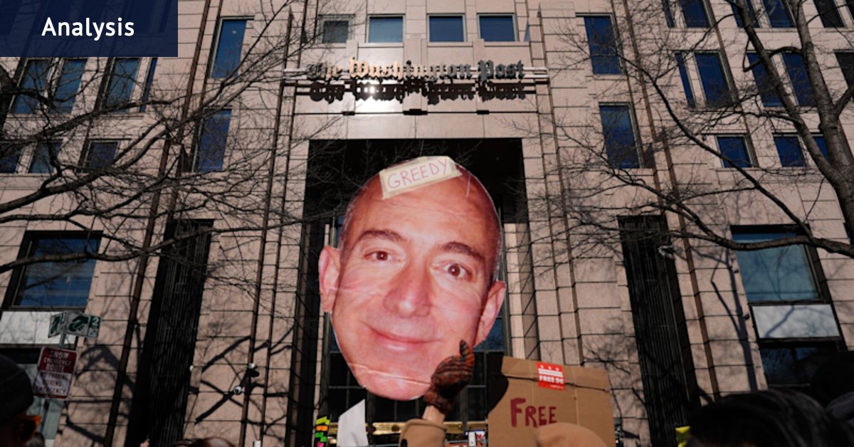 Staff protest Jeff Bezos’s brutal job cuts