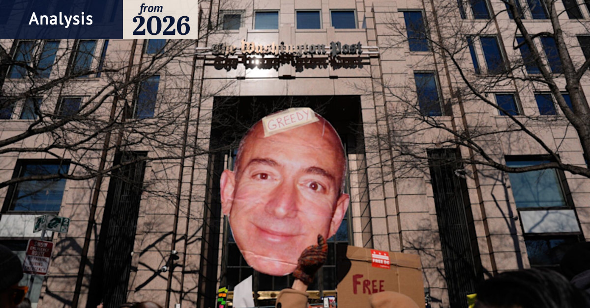 Washington Post layoffs: Staff protest Jeff Bezos's brutal job cuts
