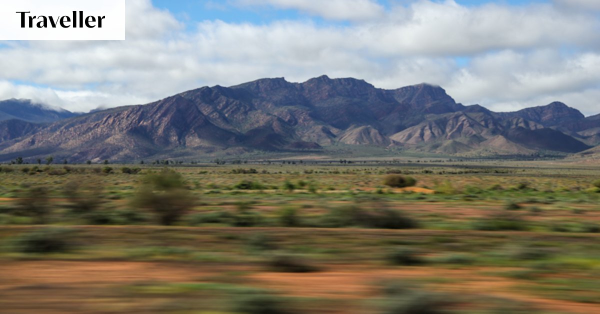 For the first time in 50 years this Aussie desert is full of water