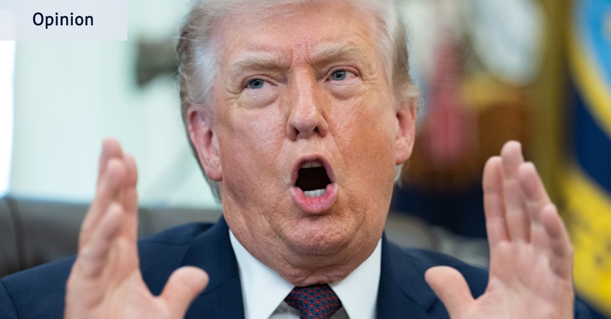 US president is lying and we are forced to listen