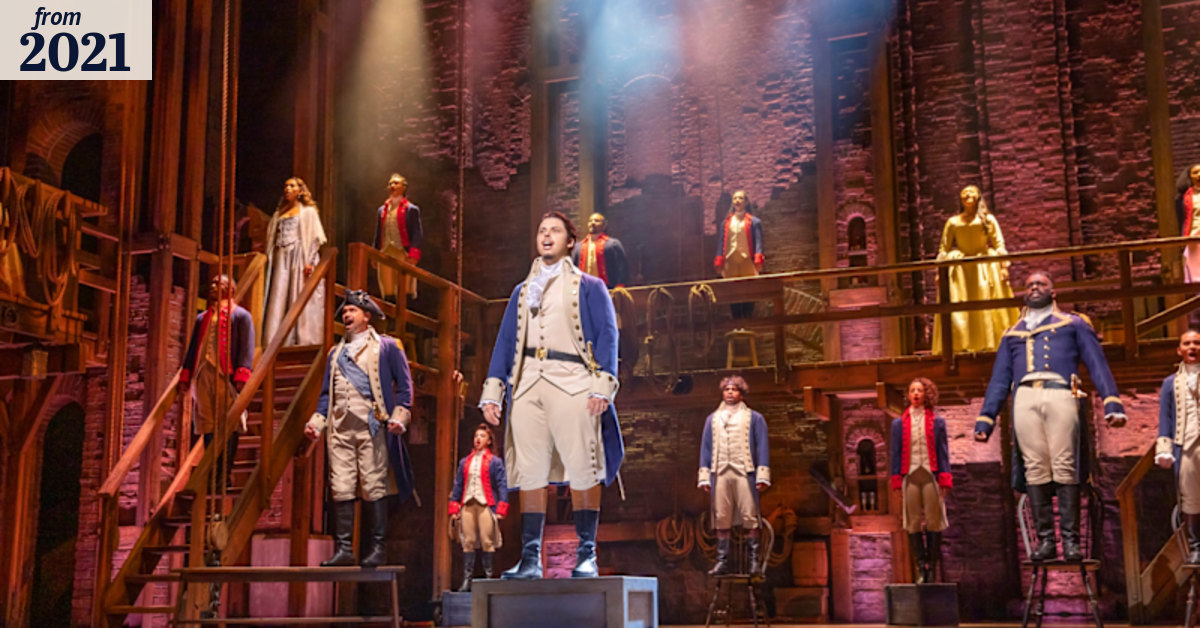 Hamilton cast on the year’s biggest show