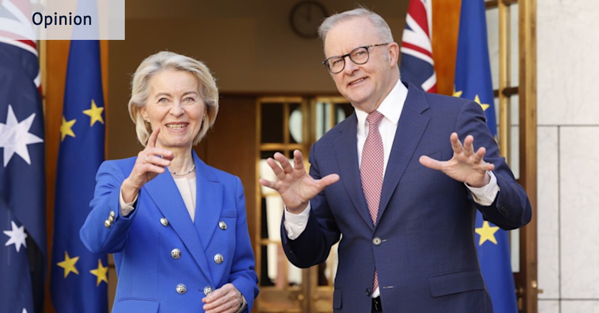 Euro-vision: Could Australia join the European Union? One key minister is open to it