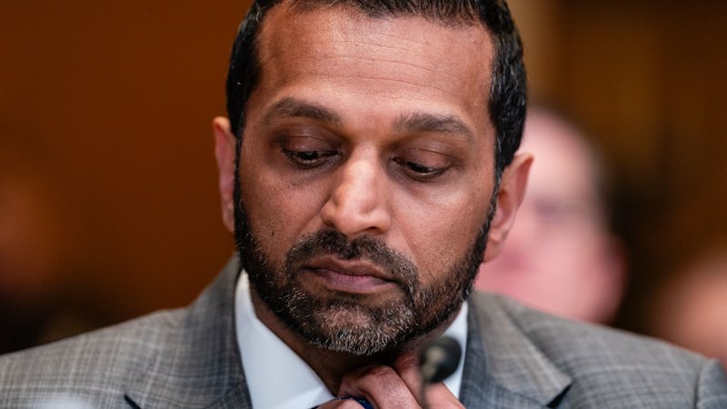 Kash Patel’s ‘horrifying’ VIP snorkel next to sacred US military site