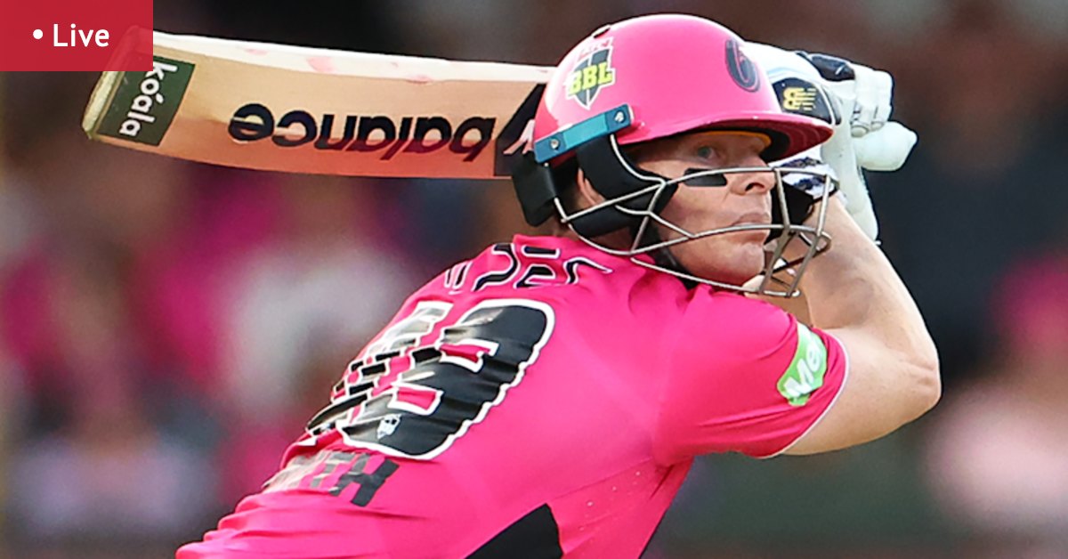 BBL final LIVE updates: Sydney Sixers take on the Scorchers