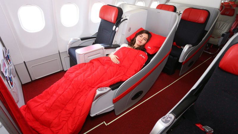 Airline review: This cheap (nearly) lie-flat bed is perk-free but worth it