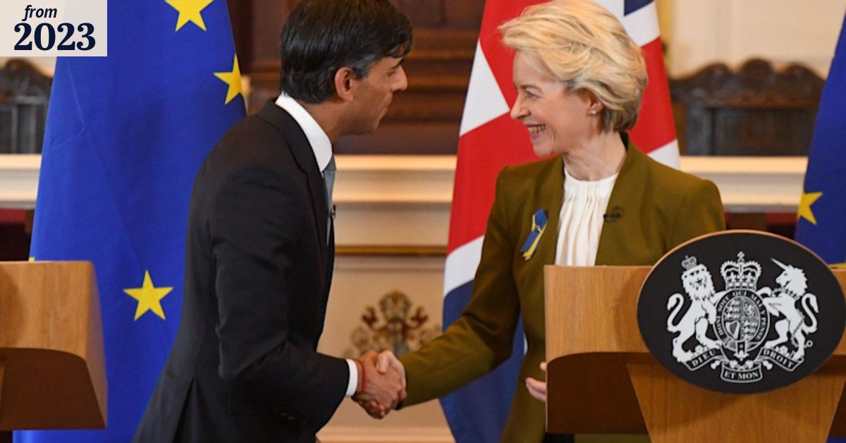 Brexit: EU, UK strike deal over Northern Ireland trade rules