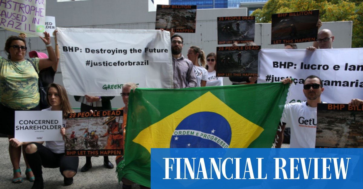 BHP ASX Miner tables 45bn plan to settle Brazilian claim over Samarco