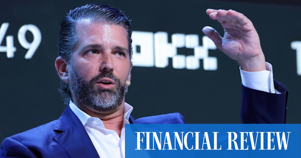 afr.com - Alex Rogers, Joe Miller - Trump Jr-backed rare earth start-up scores $940m Pentagon deal