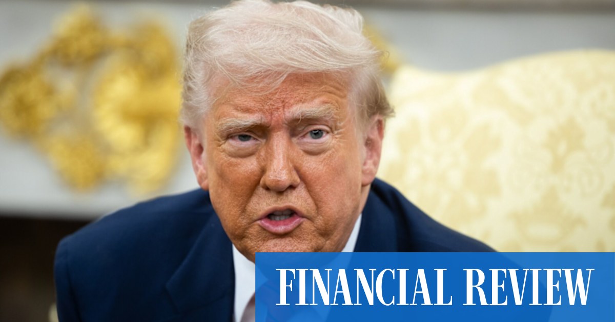 Trump downplays trade talks, says he’ll dictate terms to other nations