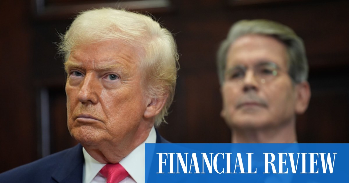 afr.com - Katie Martin - Seething at Trump, markets are finally taking the gloves off