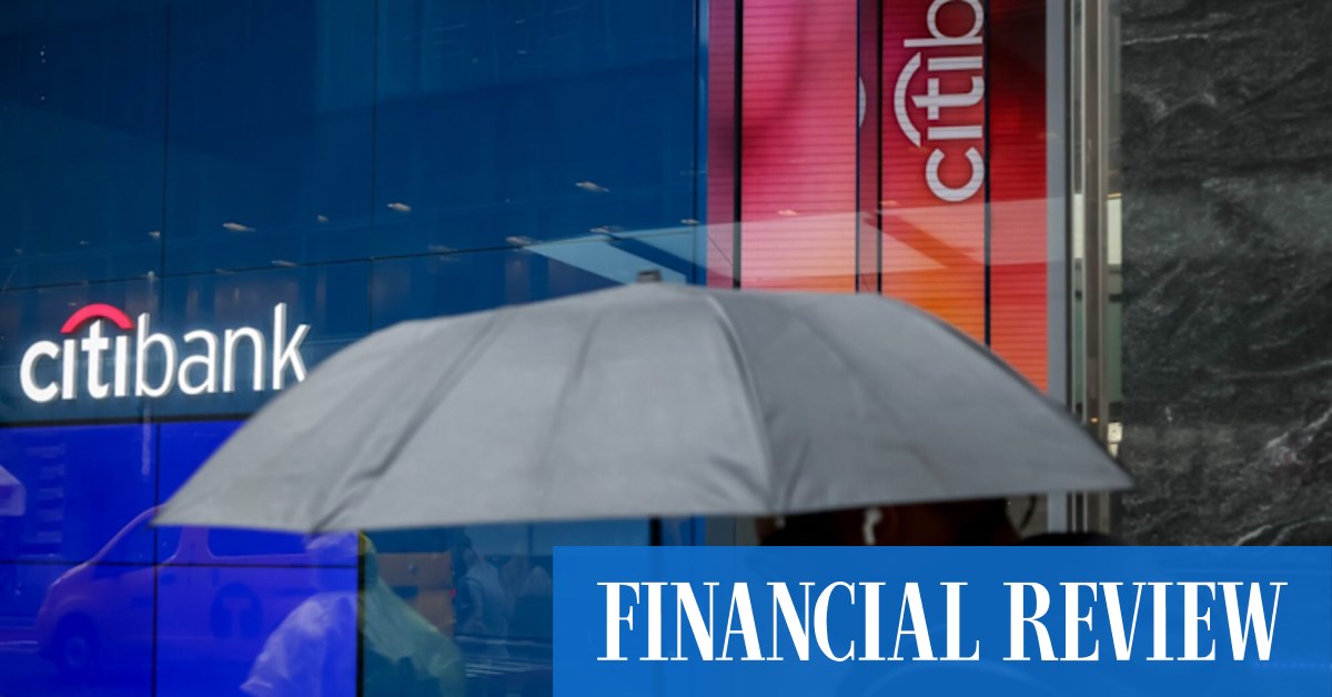 afr.com - Joanne Tran - Citi bankers' bonuses jump 20pc but cost-cutting on the cards